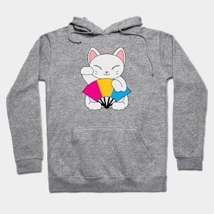 Pansexual Lucky Cat Hoodie